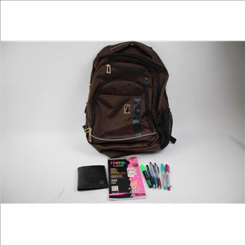 Puma Bag, London Fog Backpack, Planner Stickers Book, Pens, And More