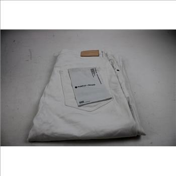 Puma Duffel And White Jeans Purple Brand