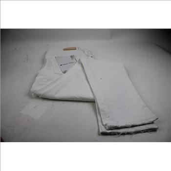Puma Duffel And White Jeans Purple Brand