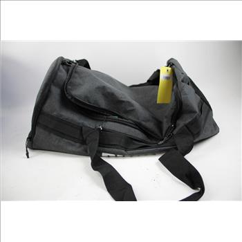 Puma Duffel And White Jeans Purple Brand