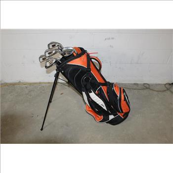 Puma Golf Bag With Clubs, 11 Pieces