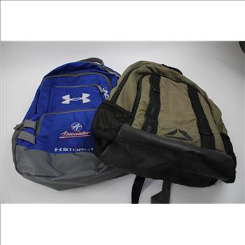 PUMA, Under Armour, Eastsport, Reebok Duffel Bag And Backpacks, 4 Pieces