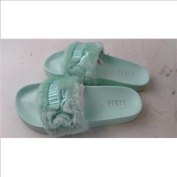 Puma Womens Fur Slides Size 8.5
