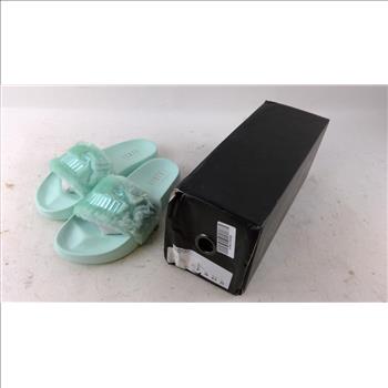 Puma Womens Fur Slides Size 8.5