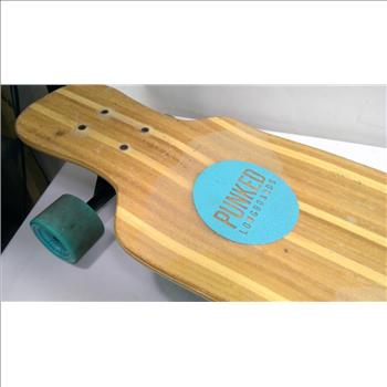 Punked Bamboo Longboard Skateboard Skateboard Freestyle