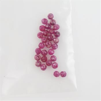 Purple Faceted Loose Jewelry Craft Stone Beads, 25+ Pieces