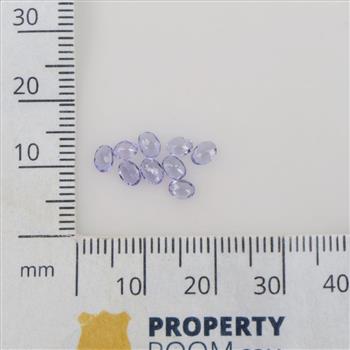Purple Faceted Loose Jewelry Craft Stones, 7+ Pieces