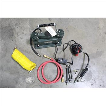 Q Industries Superflow Dual 12v Air Compressor, For Larger Tires