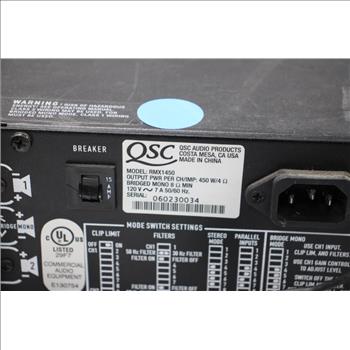 QSC Audio Products Power Amplifier