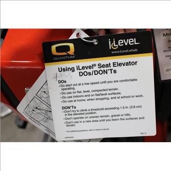 Quantum ILevel Electric Wheel Chair