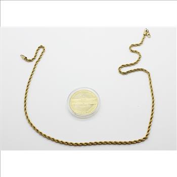 Queen Elizabeth II 80th Birthday 2006 Medal Coin And Necklace