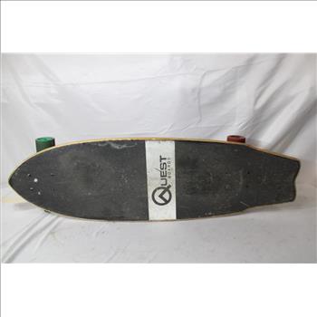 Quest Boards Tie-Dye Skateboard