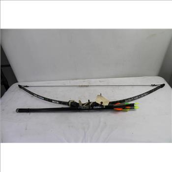 QuickSilver Mossy Oak Bow And Arrows