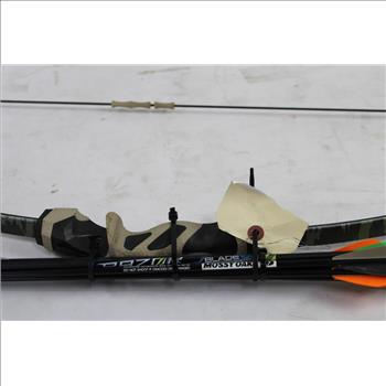 QuickSilver Mossy Oak Bow And Arrows