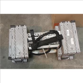 Quickstep Type 1a Foldable Ladders: 3 Pieces