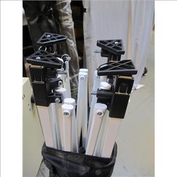 Quik Shade Instant Canopy In Black Rolling Case