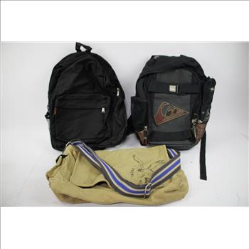 Quiksiver Backpack, AEO Messenger Bag & Michael Kors Coin Purse & More 6 Pieces