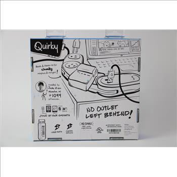 Quirky Pivot Power Desktop Outlet, PPVPD-WH01, White