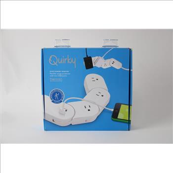 Quirky Pivot Power Desktop Outlet, PPVPD-WH01, White