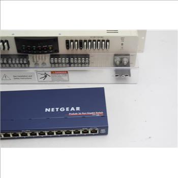 Rackmount Fuse Box Hpgmt10fa, Netgear Gigabit Switch Gs116: 2 Items