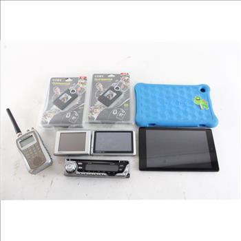 Radio Shack Scanner And More, 7 Pieces