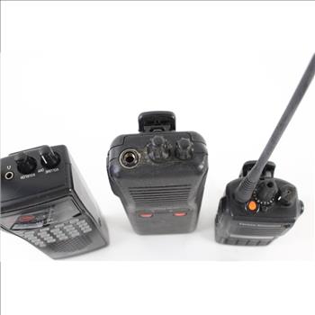 Radio Shack Scanner, Vertex Standard Radio, And More, 3 Pieces