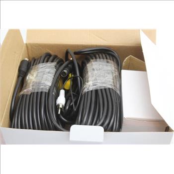 RadioShack Color Security Cameras With Switchbox