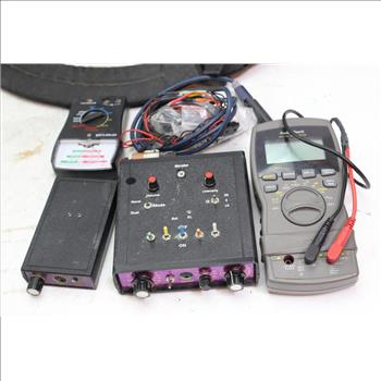 RadioShack Digital Multimeter, Enercell Battery Tester And More, 4 Pieces