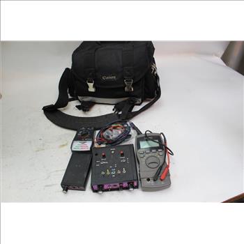 RadioShack Digital Multimeter, Enercell Battery Tester And More, 4 Pieces