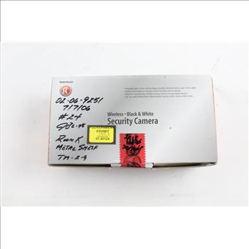 RadioShack Wireless Security Camera