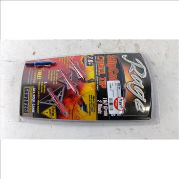Rage Slipcap Chisel Arrow Tips