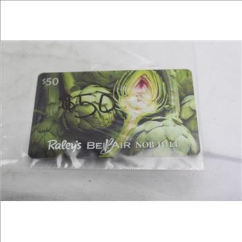 Raleys Bel Air Nob Hill Food Gift Card | Property Room