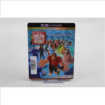 Ralph Breaks The Internet (2019) 4K Ultra HD + Blu-Ray + Digital