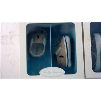 Ralph Lauren Baby Shoes Lot, 4 Pieces