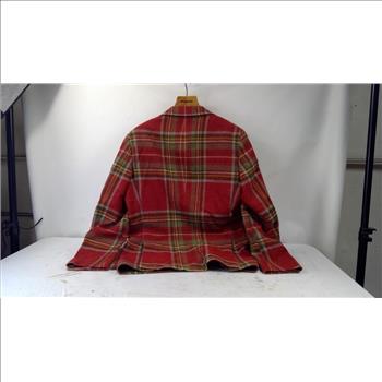 Ralph Lauren Men's Tweed Plaid Jacket, 42L