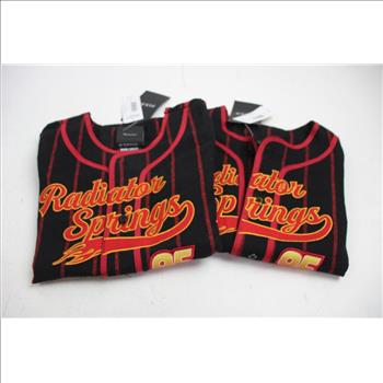 Ralph Lauren Polo Dress, Cars Baseball Jersey, Mickey Mouse T-Shirt, 4T, 5T, 4 Pieces