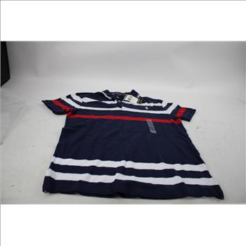 Ralph Lauren POLO French Navy Striped Shirt, Small