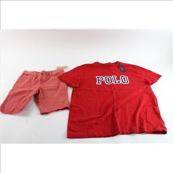 Ralph Lauren Polo Shirt & Shorts, 2 Pieces