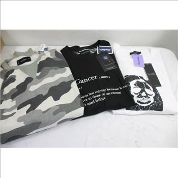 Ralph Lauren Socks, Boxers, Sweater, Tees, Sizes Med-Lg, 5 Pieces With Beard Trimmer