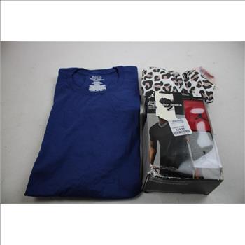 Ralph Lauren. Tommy Hilfiger Shirts, Sweater, Dress, And More, 7 Pieces With Clutch Bag