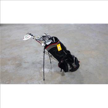 Ram Bag With Clubs, 16 Pieces