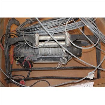 Ramsey PRO9000  Winch With Bumper Attachment