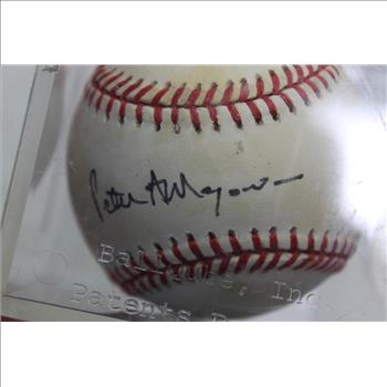 Rawlings Autographed Baseball Unknown Signature