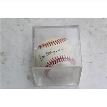 Rawlings Autographed Baseball Unknown Signature
