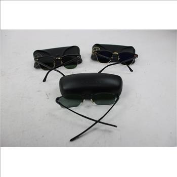 Ray Ban Sunglasses, Oakley, 3 Pieces