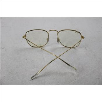 Ray-Ban Frank Optics Gold Frame Eyeglasses