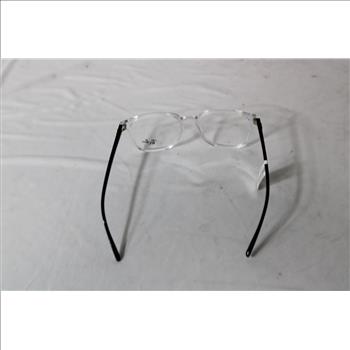 Ray-Ban Men's Transparent Square Eyeglasses