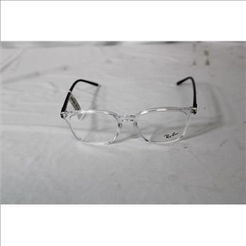 Ray-Ban Men's Transparent Square Eyeglasses