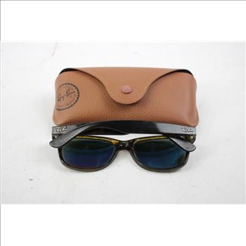 Ray-Ban New Wayfarer Tortoise Polarized Sunglasses
