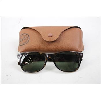 Ray-Ban New Wayfarer Tortoise Polarized Sunglasses